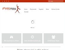 Tablet Screenshot of physiomobil.cc